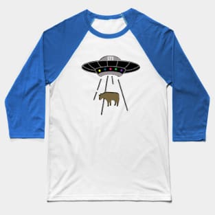 Space Cow Baseball T-Shirt